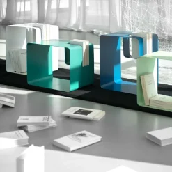 Table d'appoint rouge Libris - Meme Design