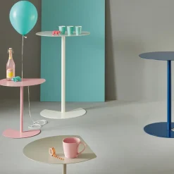 Table d'appoint rouge Way Bistro - Meme Design