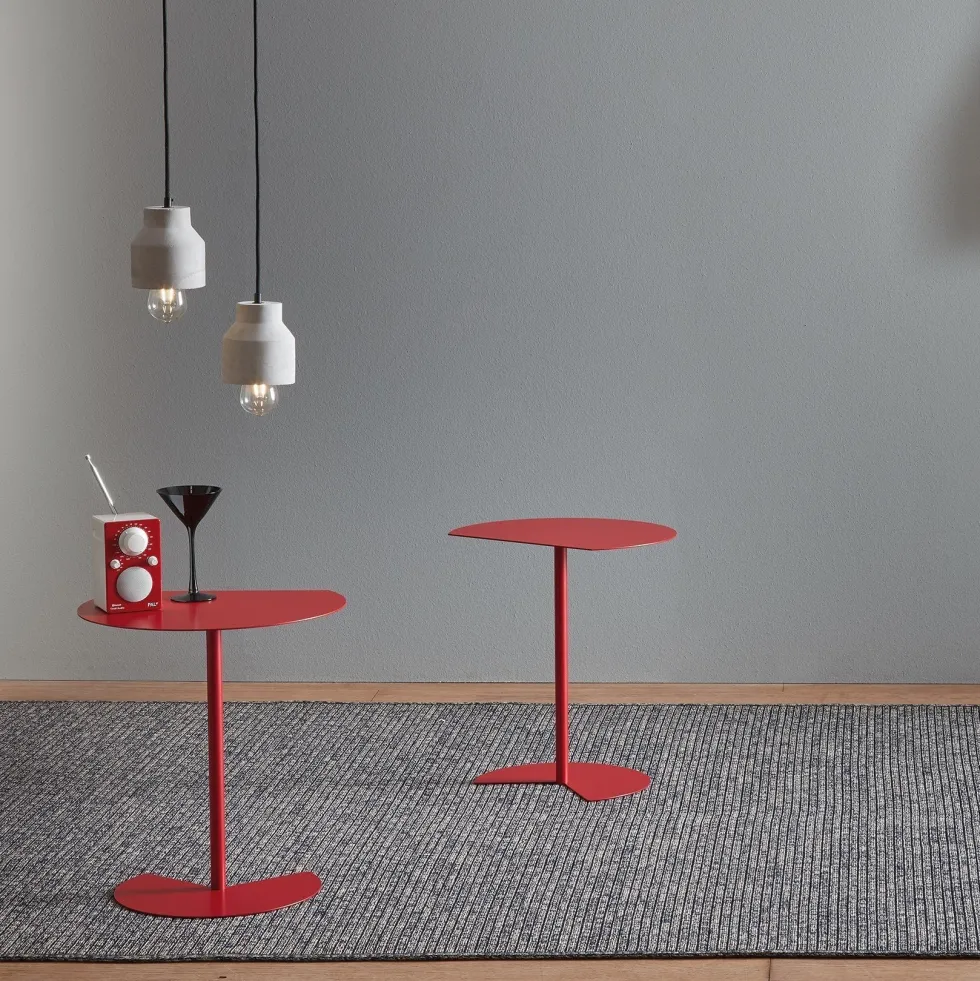 Table d'appoint rouge Way Sofa - Meme Design