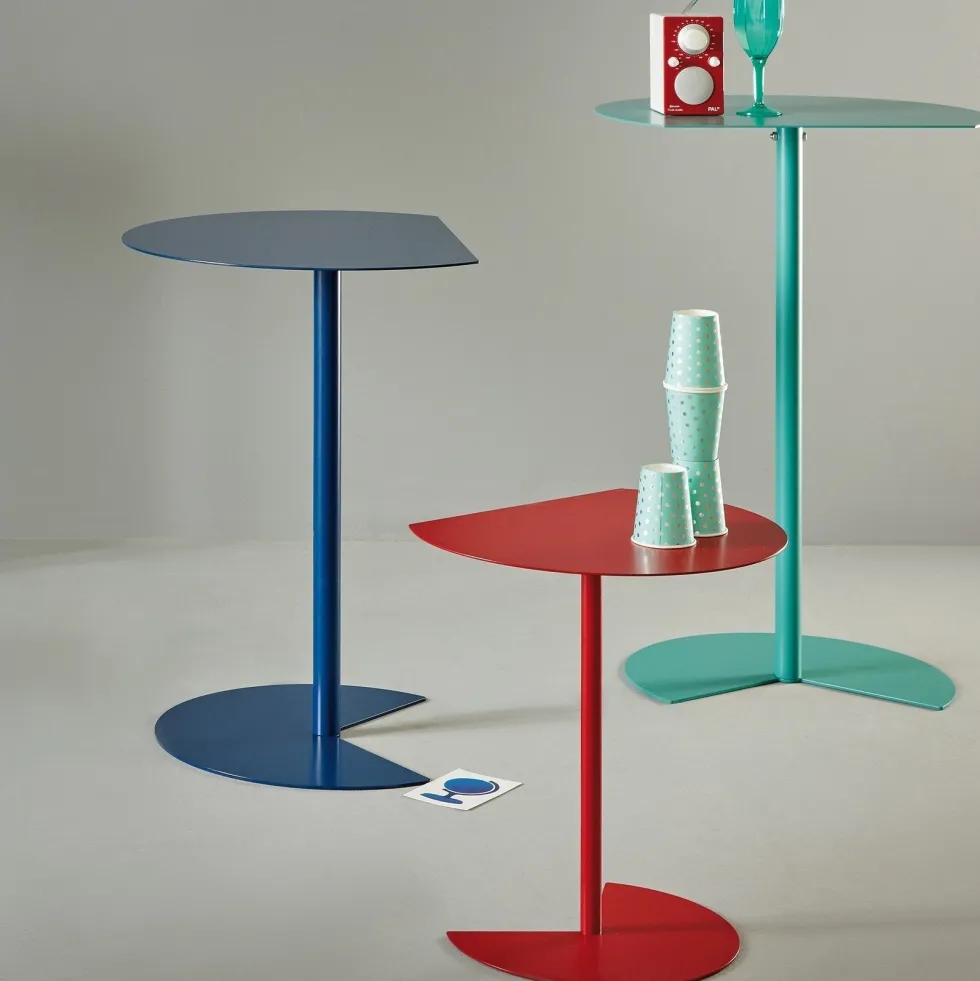 Table d'appoint rouge Way Sofa - Meme Design