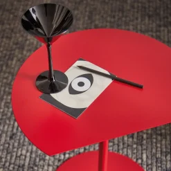 Table d'appoint rouge Way Sofa - Meme Design