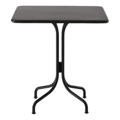 Table de café carrée en acier noir 70 cm Thorvald SC97 - &tradition