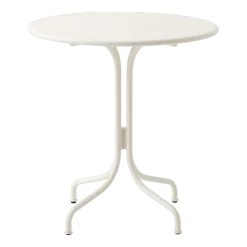 Table de café ronde en acier ivoire 70 cm Thorvald SC96 - &tradition