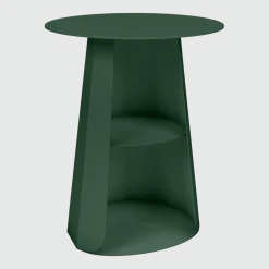 Table de chevet en acier olive 39 cm Ankara - Matière Grise