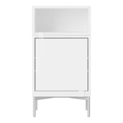 Table de chevet en bois mdf blanc 44x83cm Stacked Configuration 2 - Muuto
