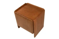 Table de chevet en bois mindi droit 56x48x60cm Mika - Versmissen