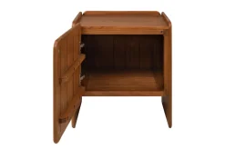 Table de chevet en bois mindi droit 56x48x60cm Mika - Versmissen