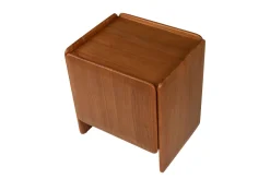 Table de chevet en bois mindi gauche 56x48x60cm Mika - Versmissen