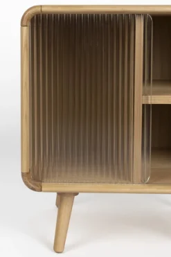 Table de chevet en bois naturel 40x50x55cm Rise - Zuiver
