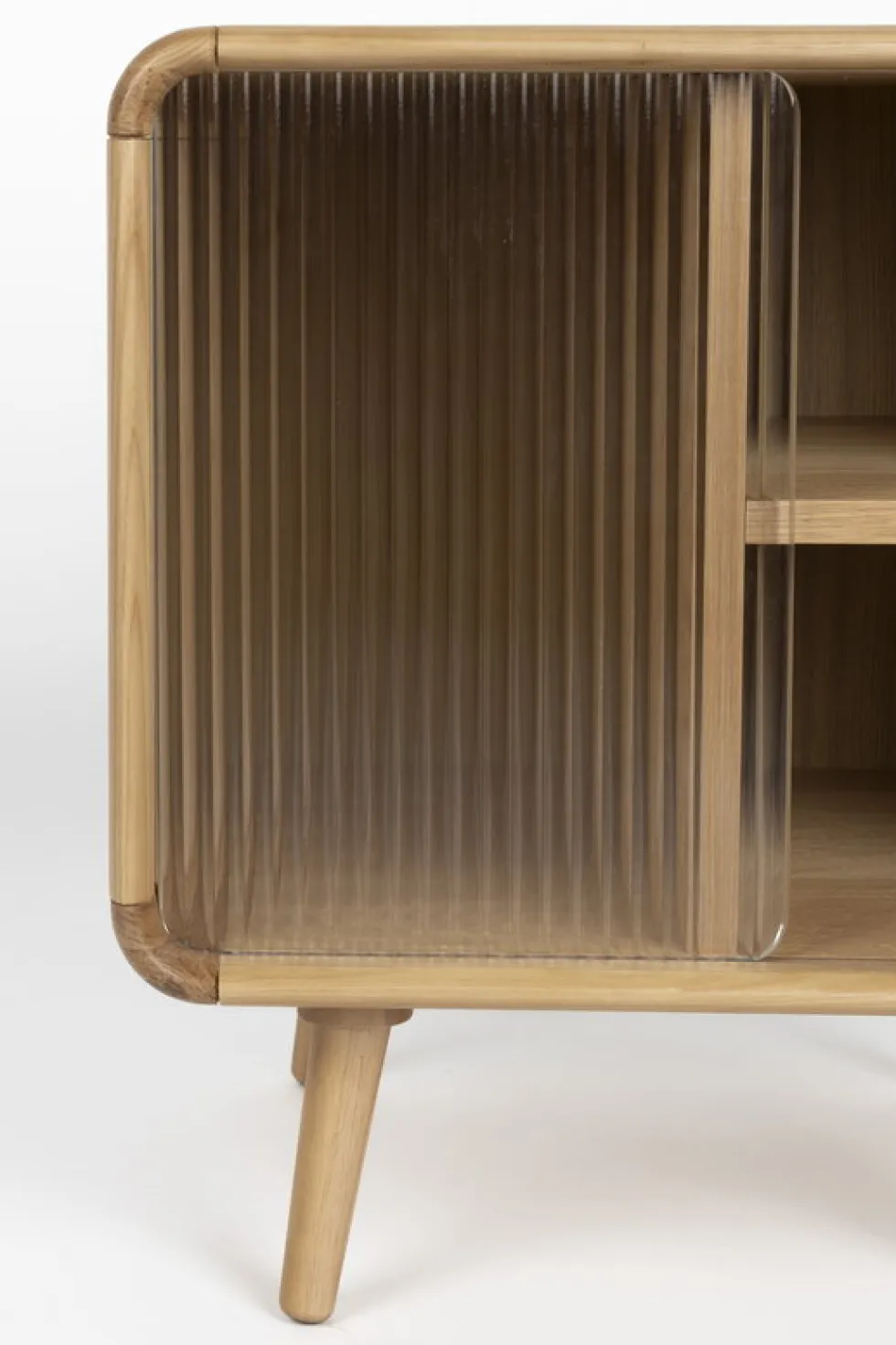 Table de chevet en bois naturel 40x50x55cm Rise - Zuiver