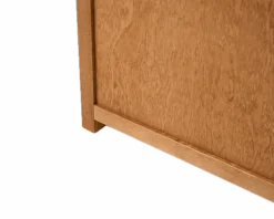Table de chevet en bouleau brun chaud 37 x 37 x 54 cm Ratio - Frama