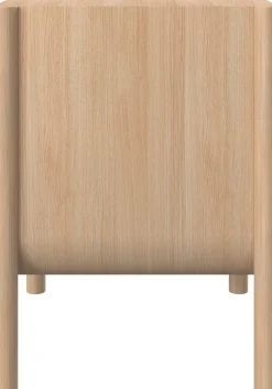 Table de chevet en chêne naturel 44x40x54cm Marius - Hartô