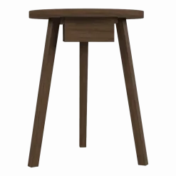 Table de chevet en noyer Gray 45 - Gervasoni