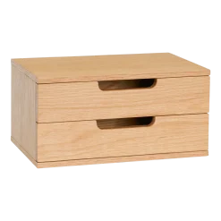 Table de chevet murale en bois de chêne naturel 30x20x15cm AtHand - Hübsch