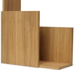 Table de chevet murale en chêne 30x30cm Stagger - Ferm living