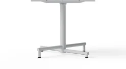 Table de jardin carrée en aluminium gris clair 80x76cm Fred's - Fatboy