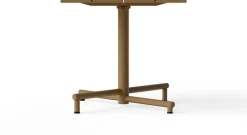Table de jardin carrée en aluminium mocha 80x76cm Fred's - Fatboy