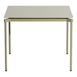 Table de jardin carrée vert jade 70x70cm Fromme - Petite friture