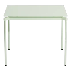 Table de jardin carrée vert pastel 70x70cm Fromme - Petite friture