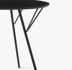 Table de jardin en acier noir 97cm RFH RD6 - &tradition