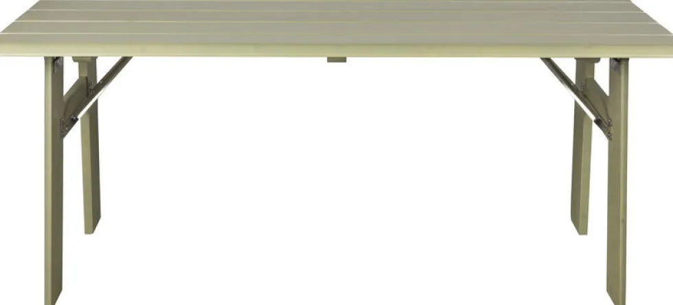Table de jardin en pin desert sage 180x79x75cm Avenue - Zuiver