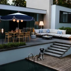 Table de jardin 6 personnes anthracite Toni Tavolo - Fatboy