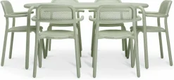 Table de jardin 6 personnes vert mousse Toni Tavolo - Fatboy
