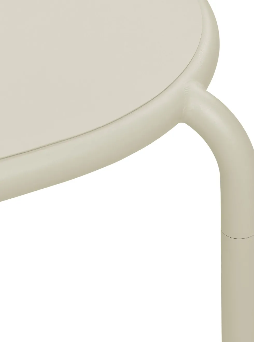 Table de jardin rectangulaire beige Toni Tablo - Fatboy