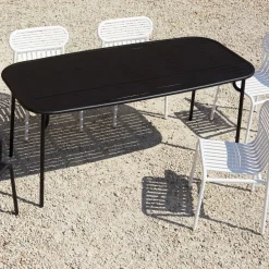 Table de jardin rectangulaire blanche 180 cm Week-End - Petite Friture