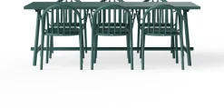 Table de jardin rectangulaire en aluminium sauge foncé 220x100x76cm Fred's - Fatboy