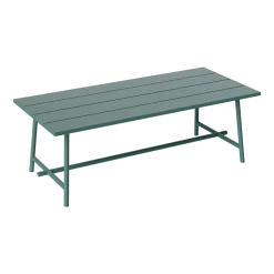 Table de jardin rectangulaire en aluminium sauge foncé 220x100x76cm Fred's - Fatboy