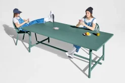 Table de jardin rectangulaire en aluminium sauge foncé 220x100x76cm Fred's - Fatboy