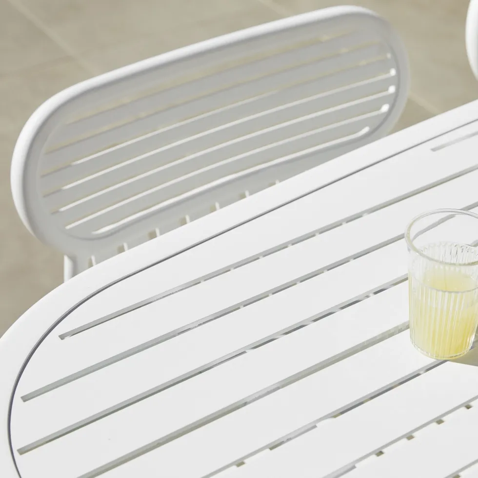 Table de jardin rectangulaire noire 220 cm Week-End - Petite Friture