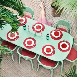 Table de jardin rectangulaire verte Toni Tablo - Fatboy
