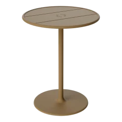 Table de jardin ronde en aluminium mocha 60x76cm Fred's - Fatboy