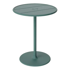 Table de jardin ronde en aluminium sauge foncé 60x76cm Fred's - Fatboy