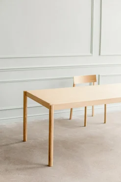 Table de salle à manger en chêne Citizen, 160x85cm - Emko