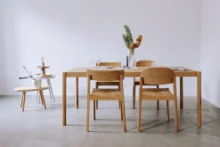 Table de salle à manger en chêne Citizen, 180x85cm - Emko