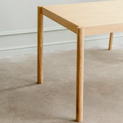 Table de salle à manger en chêne Citizen, 85x85cm - Emko
