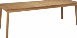 Table ellipse rectangulaire en chêne huilé 160 x 102 cm Verona - Hans K