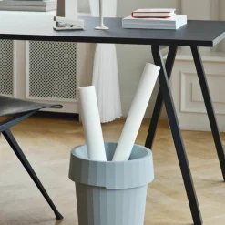 Table en acier blanche L200 cm Loop Stand - HAY