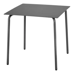 Table en aluminium noir 75 cm August - Serax