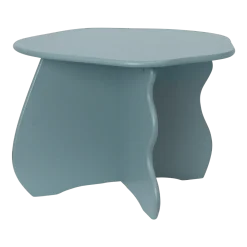Table en bois bleu 71x48cm - Ferm Living