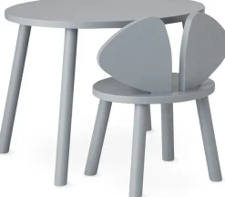 Table en chêne gris S Mouse - Nofred