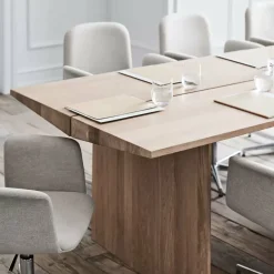 Table en chêne massif huilé 91 x 200 cm Alp - Bolia
