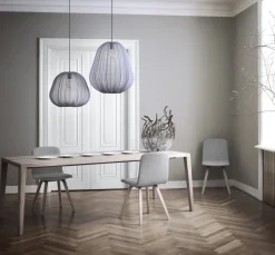 Table en chêne massif huilé 95 x 220 cm Graceful - Bolia