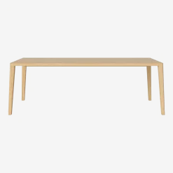 Table en chêne massif huilé 95 x 220 cm Graceful - Bolia