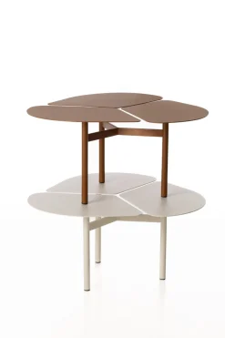 Table en inox ivoire 34x36cm Miss Trèfle - Airborne