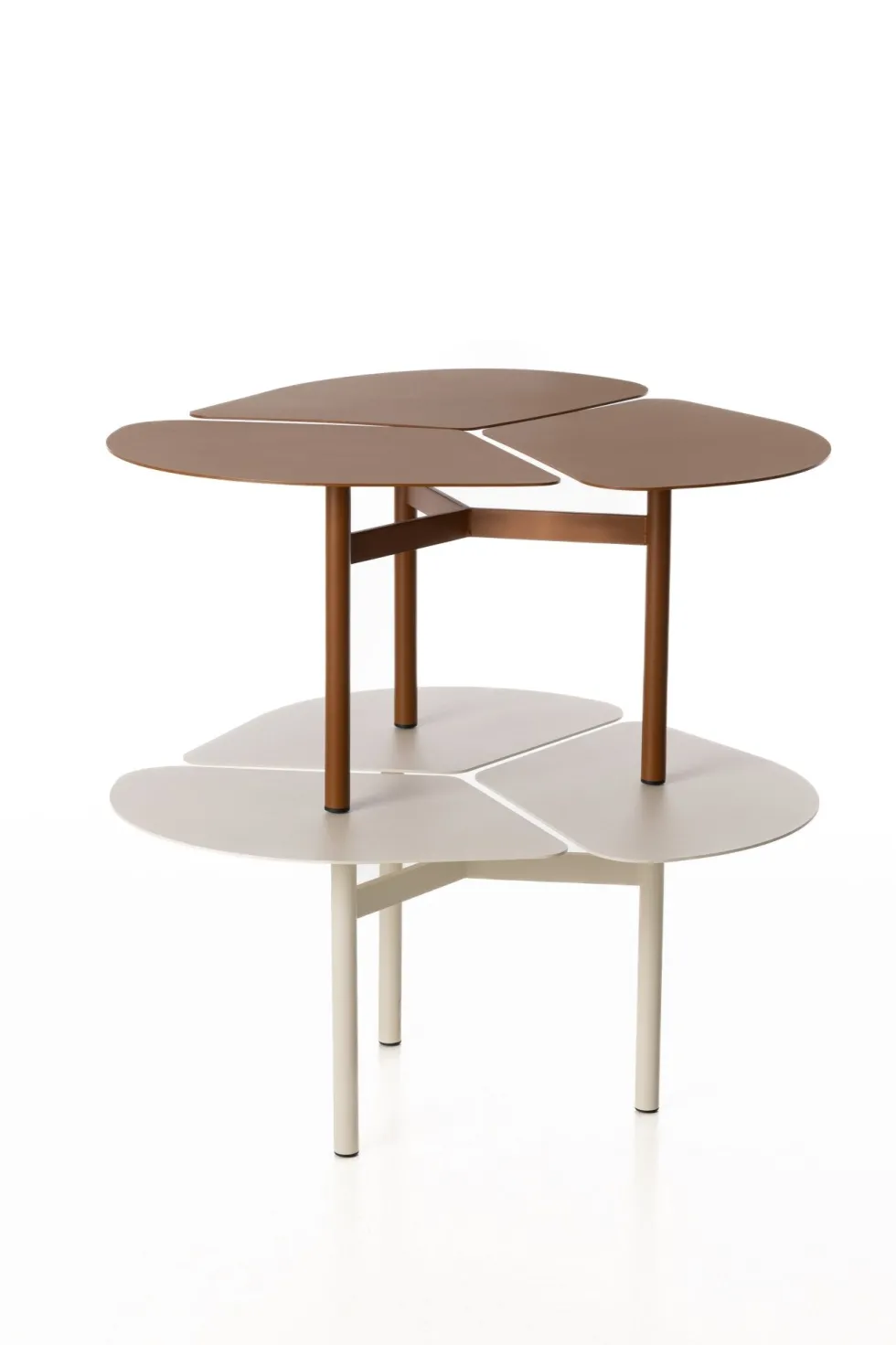 Table en inox rouille 34x36cm Miss Trèfle - Airborne