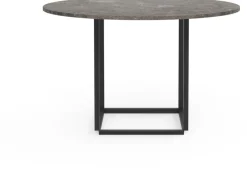 Table en marbre gris du marais 120 cm Florence - New Works